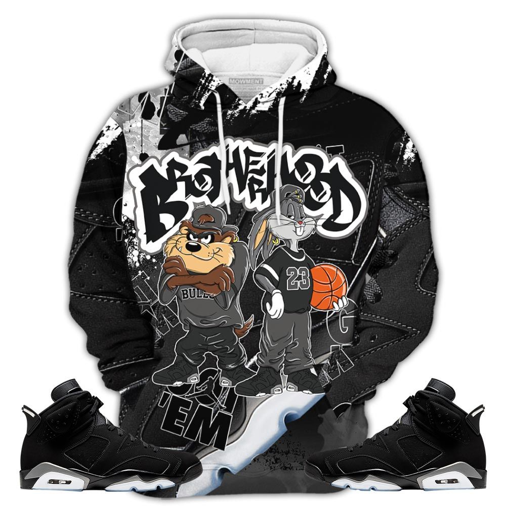 Gifts Bunny Tazmanian Sneaker Shirt Match Retro Metallic Silver 6S, Jordan 6 Black Chrome Hoodie Sweatshirt Tee All Over Print MKO Shirt Gifts Bunny Tazmanian Sneaker Shirt Match Retro Metallic Silver 6S, Jordan 6 Black Chrome Hoodie Sweatshirt Tee All Over Print MKO Shirt