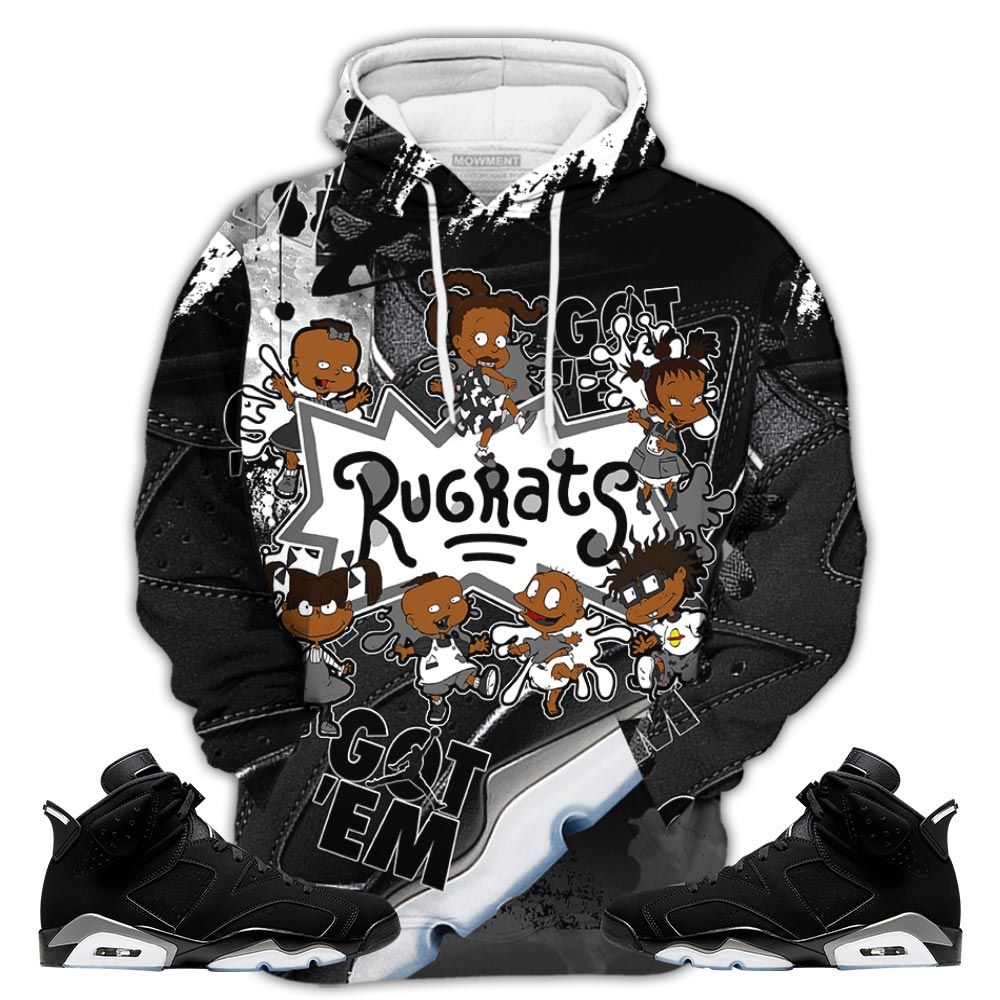 Gifts Funny Cartoon 90S Sneaker Shirt Match Retro Metallic Silver 6S, Jordan 6 Black Chrome Hoodie Sweatshirt Tee All Over Print MKO Shirt Gifts Funny Cartoon 90S Sneaker Shirt Match Retro Metallic Silver 6S, Jordan 6 Black Chrome Hoodie Sweatshirt Tee All Over Print MKO Shirt