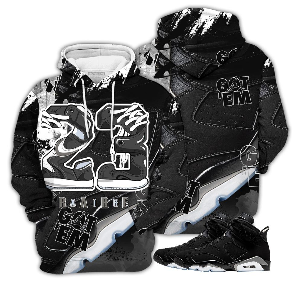Gifts Number 23 Rare Air Sneaker Shirt Match Retro Metallic Silver 6S, Jordan 6 Black Chrome Hoodie Sweatshirt Tee All Over Print MKO Shirt Gifts Number 23 Rare Air Sneaker Shirt Match Retro Metallic Silver 6S, Jordan 6 Black Chrome Hoodie Sweatshirt Tee All Over Print MKO Shirt