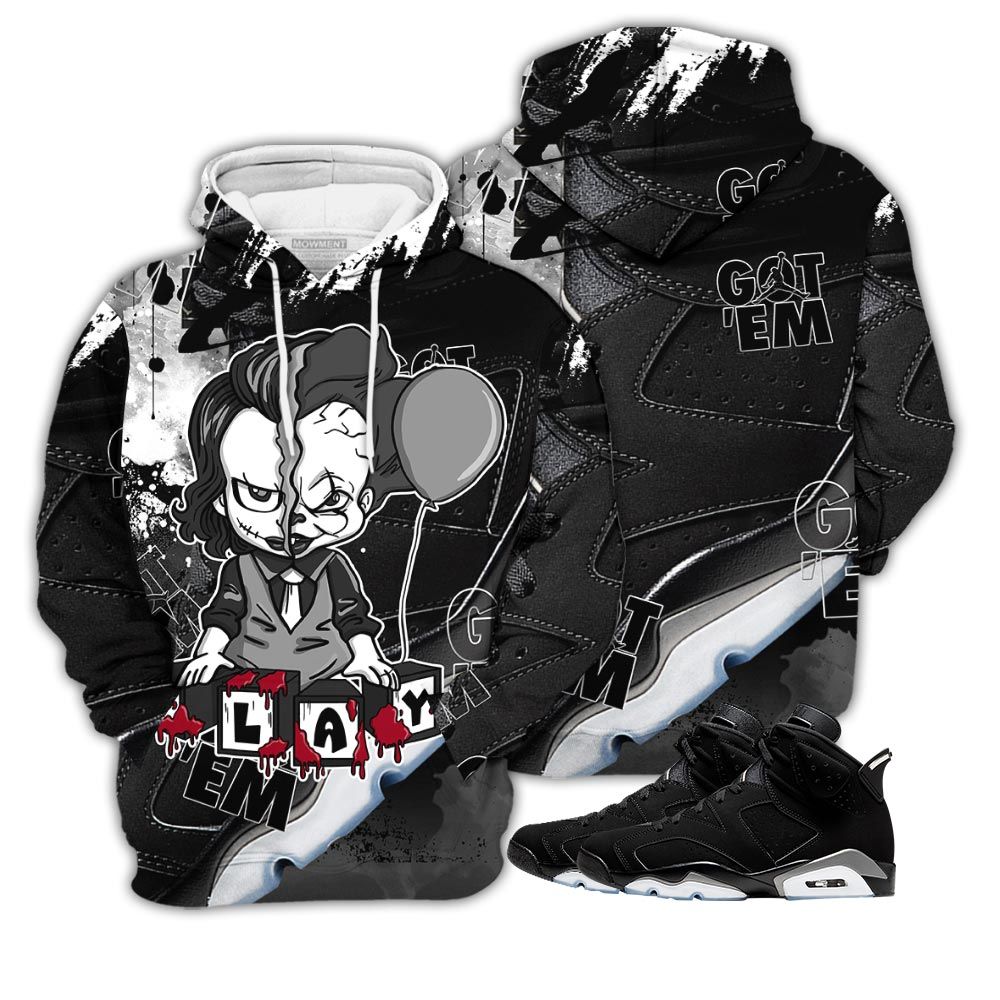 Gifts Play Halloween Skills Sneaker Shirt Match Retro Metallic Silver 6S, Jordan 6 Black Chrome Hoodie Sweatshirt Tee All Over Print MKO Shirt Gifts Play Halloween Skills Sneaker Shirt Match Retro Metallic Silver 6S, Jordan 6 Black Chrome Hoodie Sweatshirt Tee All Over Print MKO Shirt