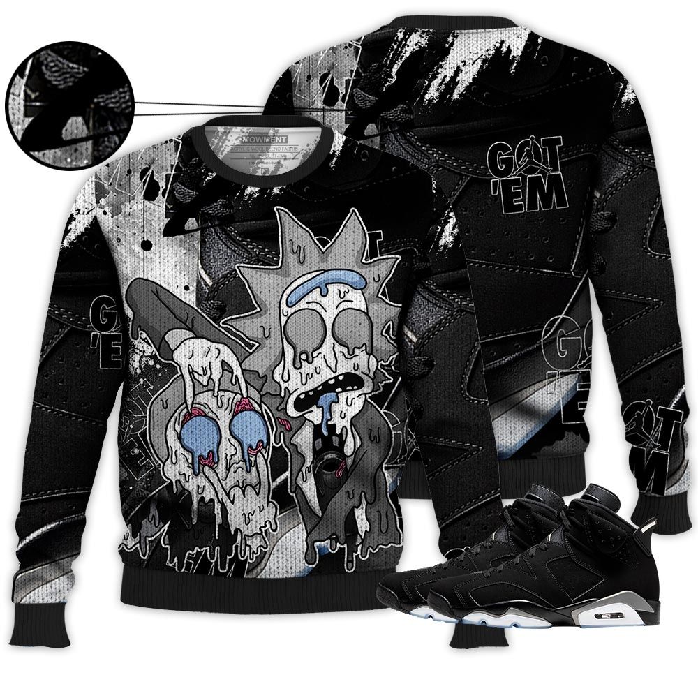 Gifts Rick And Drip Sneaker Shirt Match Retro Metallic Silver 6S, Jordan 6 Black Chrome Hoodie Sweatshirt Tee All Over Print MKO Shirt Gifts Rick And Drip Sneaker Shirt Match Retro Metallic Silver 6S, Jordan 6 Black Chrome Hoodie Sweatshirt Tee All Over Print MKO Shirt