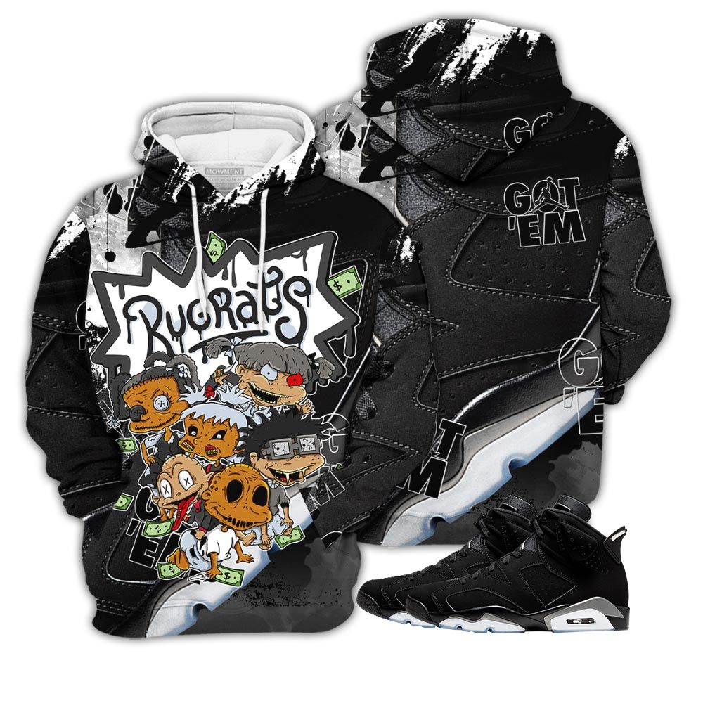 Gifts Rugrats Horror Story Sneaker Shirt Match Retro Metallic Silver 6S, Jordan 6 Black Chrome Hoodie Sweatshirt Tee All Over Print MKO Shirt Gifts Rugrats Horror Story Sneaker Shirt Match Retro Metallic Silver 6S, Jordan 6 Black Chrome Hoodie Sweatshirt Tee All Over Print MKO Shirt