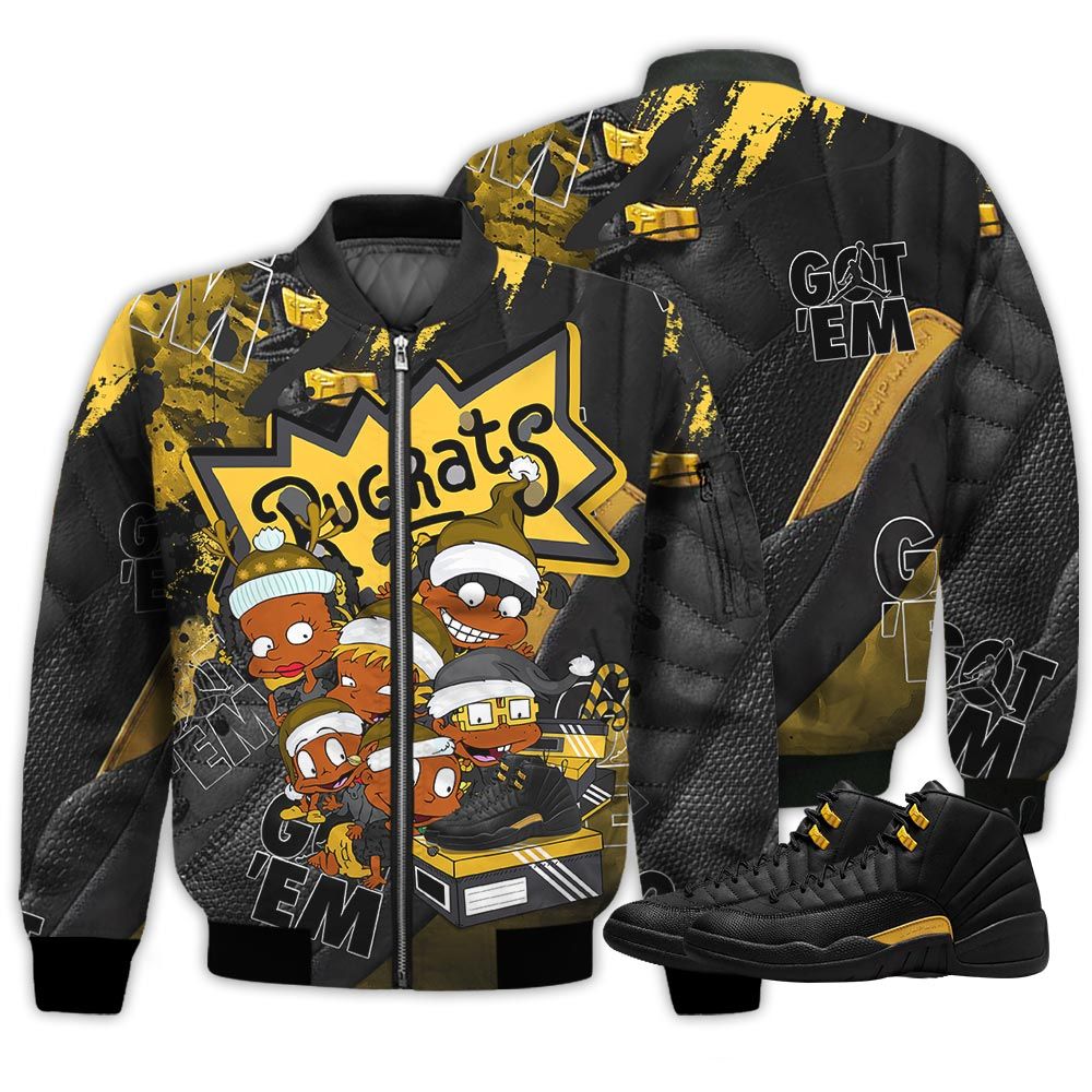 Gifts Rugrats Kids Xmas Sneaker Shirt Match Black Taxi 12S, Jordan 12 Retro Black Taxi Hoodie Sweatshirt Tee All Over Print MKO Shirt Gifts Rugrats Kids Xmas Sneaker Shirt Match Black Taxi 12S, Jordan 12 Retro Black Taxi Hoodie Sweatshirt Tee All Over Print MKO Shirt
