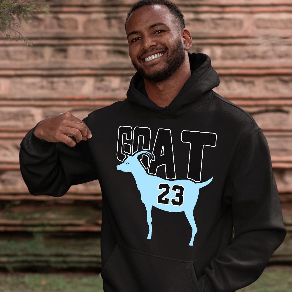 GOAT 23 Air Sneaker Shirt Match Dunk High Blue Chill, Dunk High Homer Simpson MKO T-Shirt GOAT 23 Air Sneaker Shirt Match Dunk High Blue Chill, Dunk High Homer Simpson MKO T-Shirt