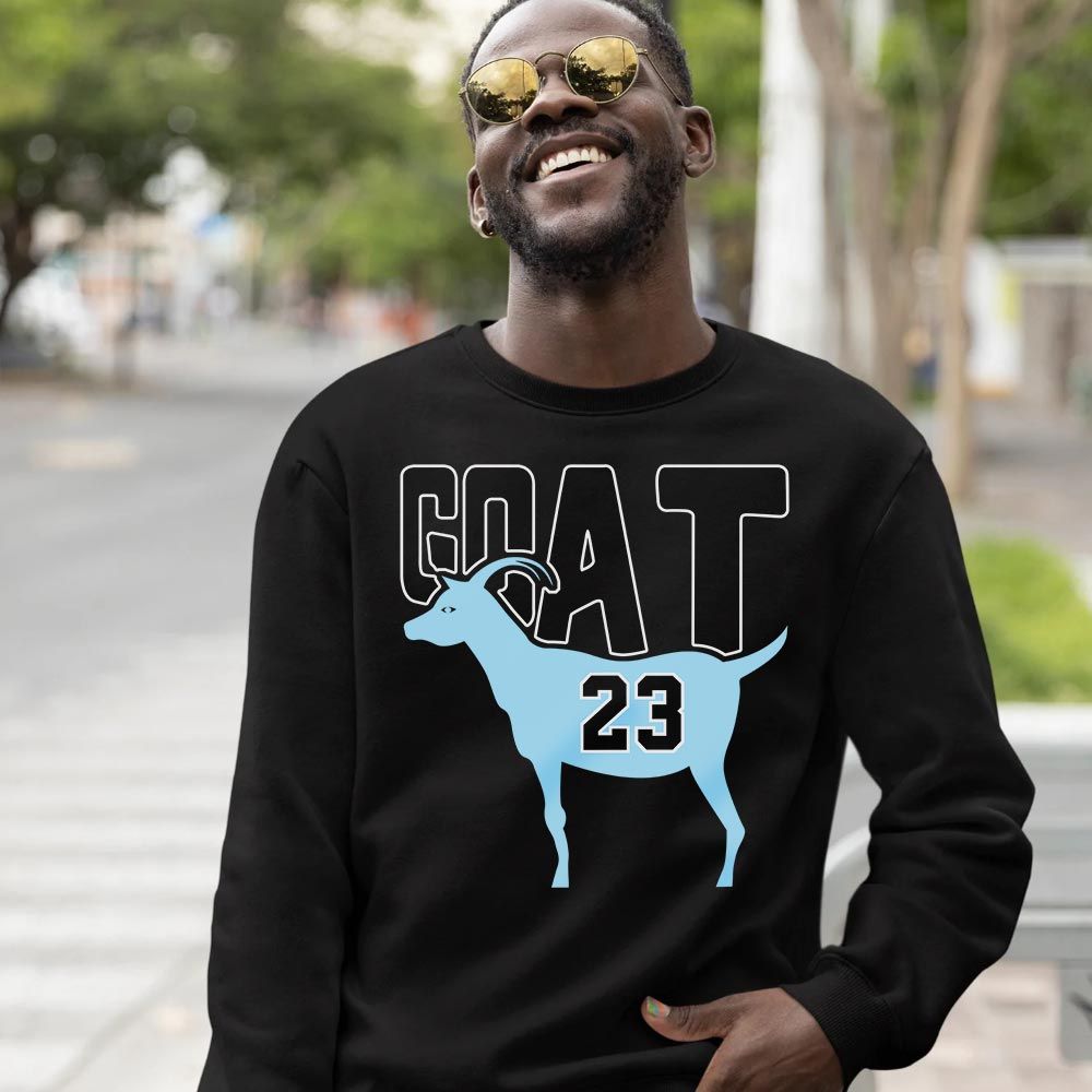 GOAT 23 Air Sneaker Shirt Match Dunk High Blue Chill, Dunk High Homer Simpson MKO T-Shirt GOAT 23 Air Sneaker Shirt Match Dunk High Blue Chill, Dunk High Homer Simpson MKO T-Shirt