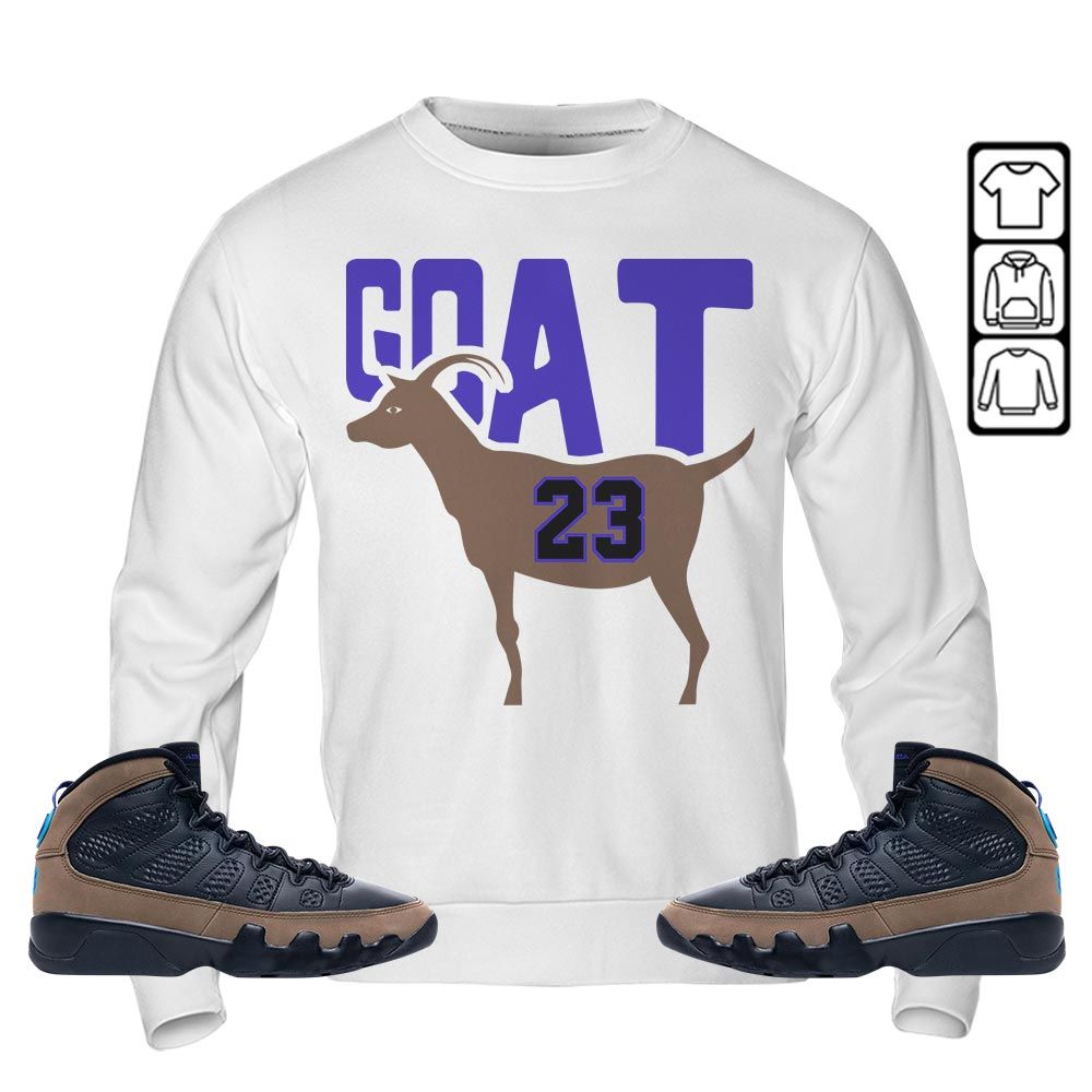 GOAT 23 Air Sneaker Shirt Match Olive Concord 9s, Jordan 9 Olive Concord MKO T-Shirt GOAT 23 Air Sneaker Shirt Match Olive Concord 9s, Jordan 9 Olive Concord MKO T-Shirt