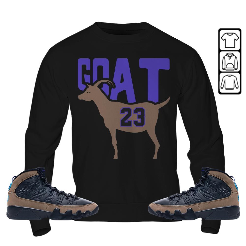 GOAT 23 Air Sneaker Shirt Match Olive Concord 9s, Jordan 9 Olive Concord MKO T-Shirt GOAT 23 Air Sneaker Shirt Match Olive Concord 9s, Jordan 9 Olive Concord MKO T-Shirt