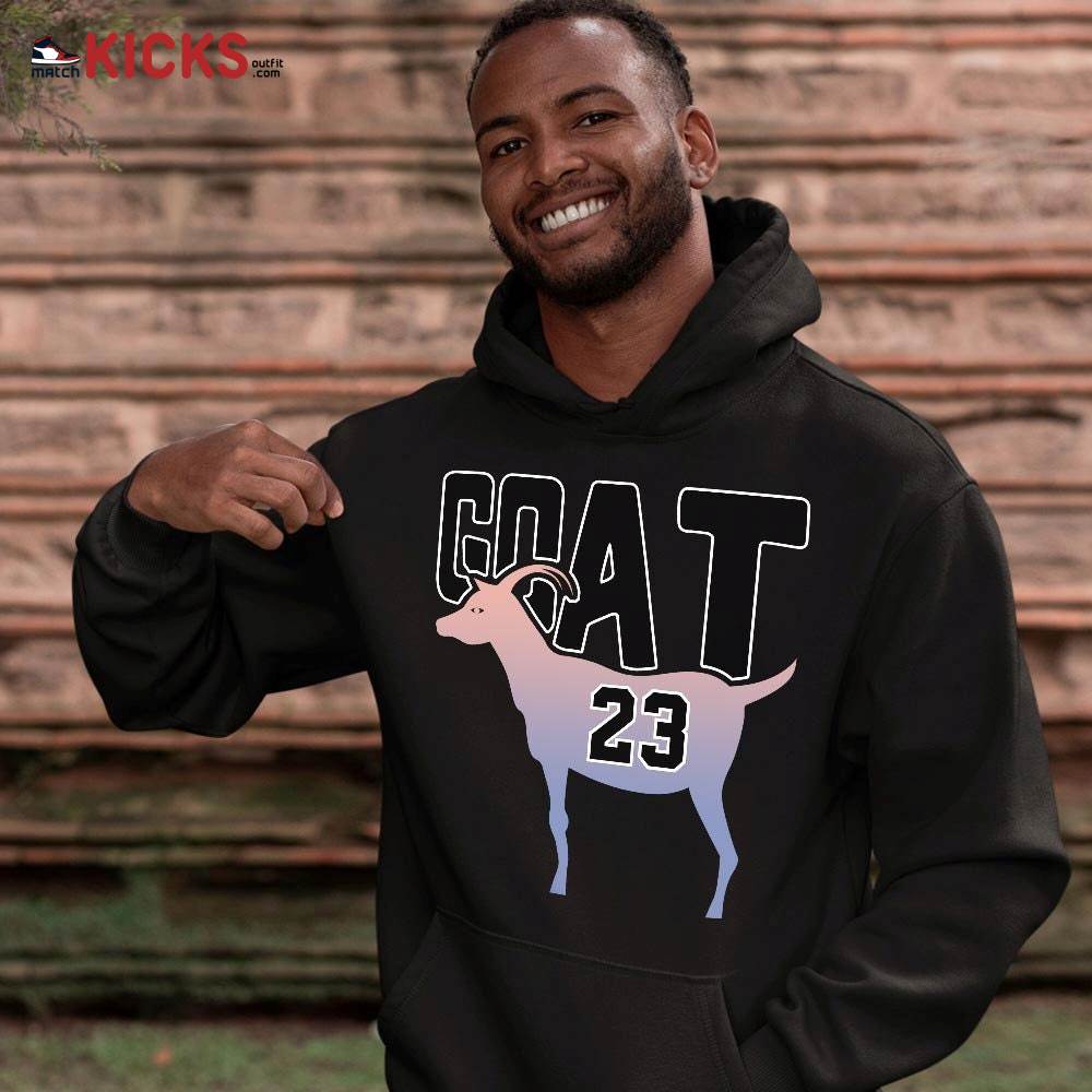 GOAT 23 Air Sneaker Shirt Match Retro Skyline 1s, Jordan 1 High OG Skyline MKO T-Shirt GOAT 23 Air Sneaker Shirt Match Retro Skyline 1s, Jordan 1 High OG Skyline MKO T-Shirt