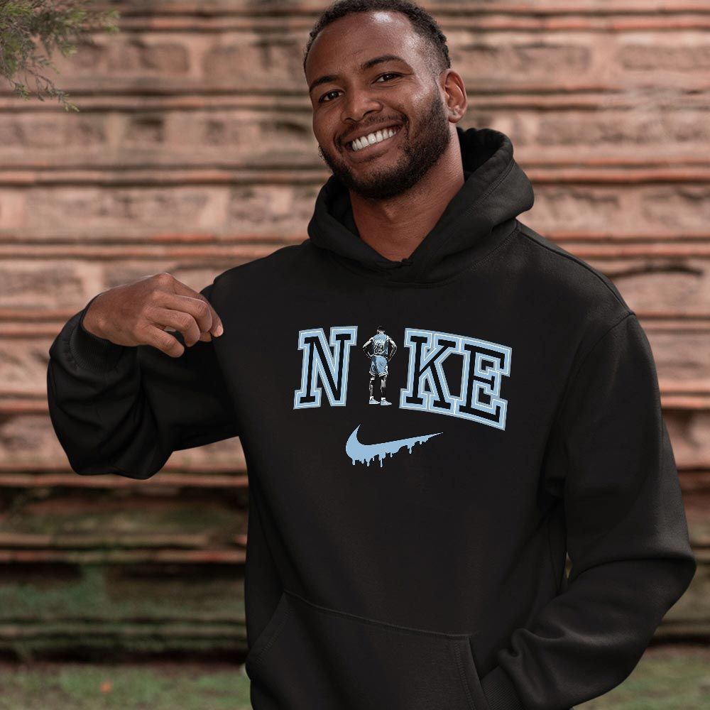 GOAT 23 Basketball Sneaker Shirt Match 1 Low Gets Icy, Jordan 1 Low Ice Blue MKO T-Shirt GOAT 23 Basketball Sneaker Shirt Match 1 Low Gets Icy, Jordan 1 Low Ice Blue MKO T-Shirt