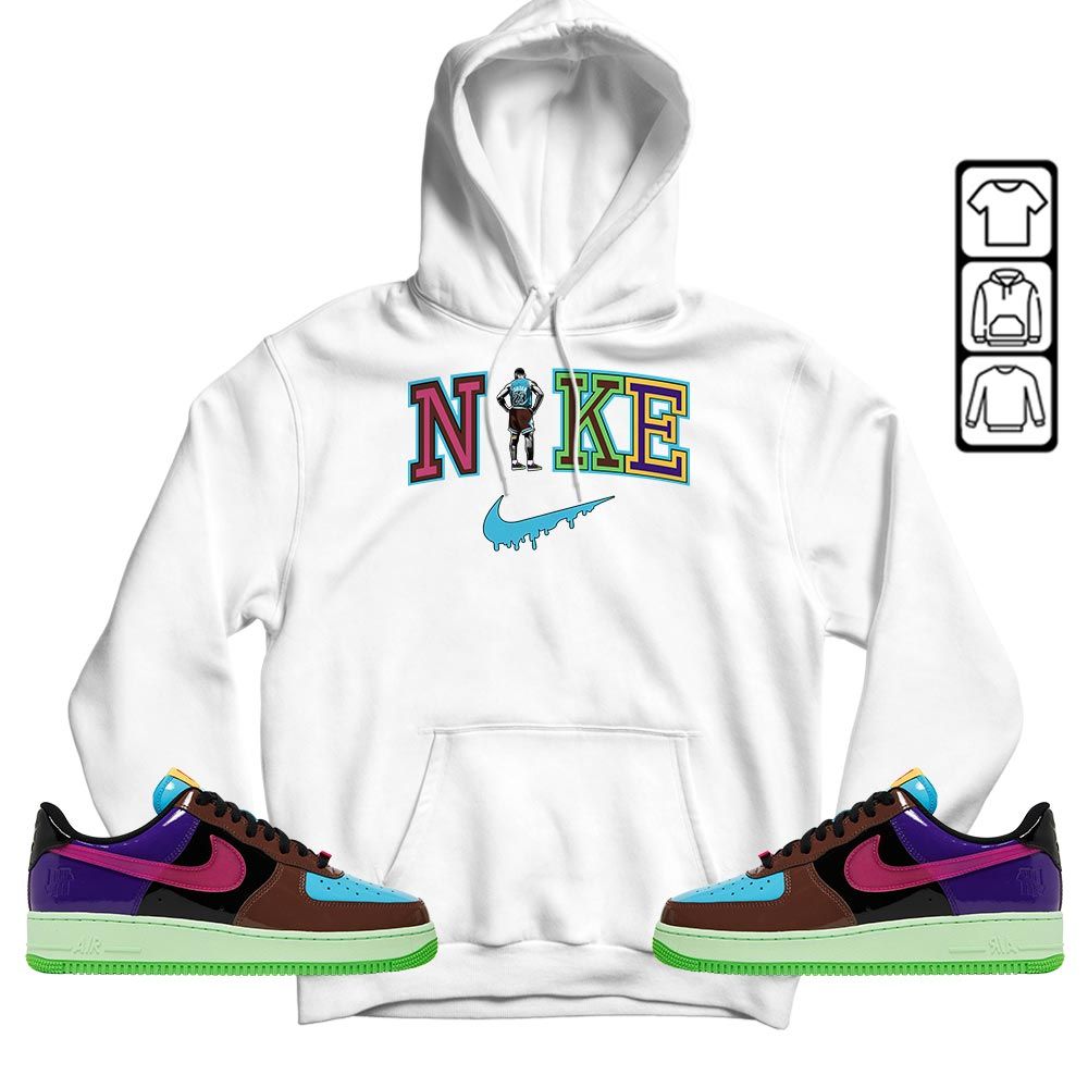 GOAT 23 Basketball Sneaker Shirt Match AF 1 Low SP Pink Prime, Air Force 1 Undefeated Pink Prime MKO T-Shirt