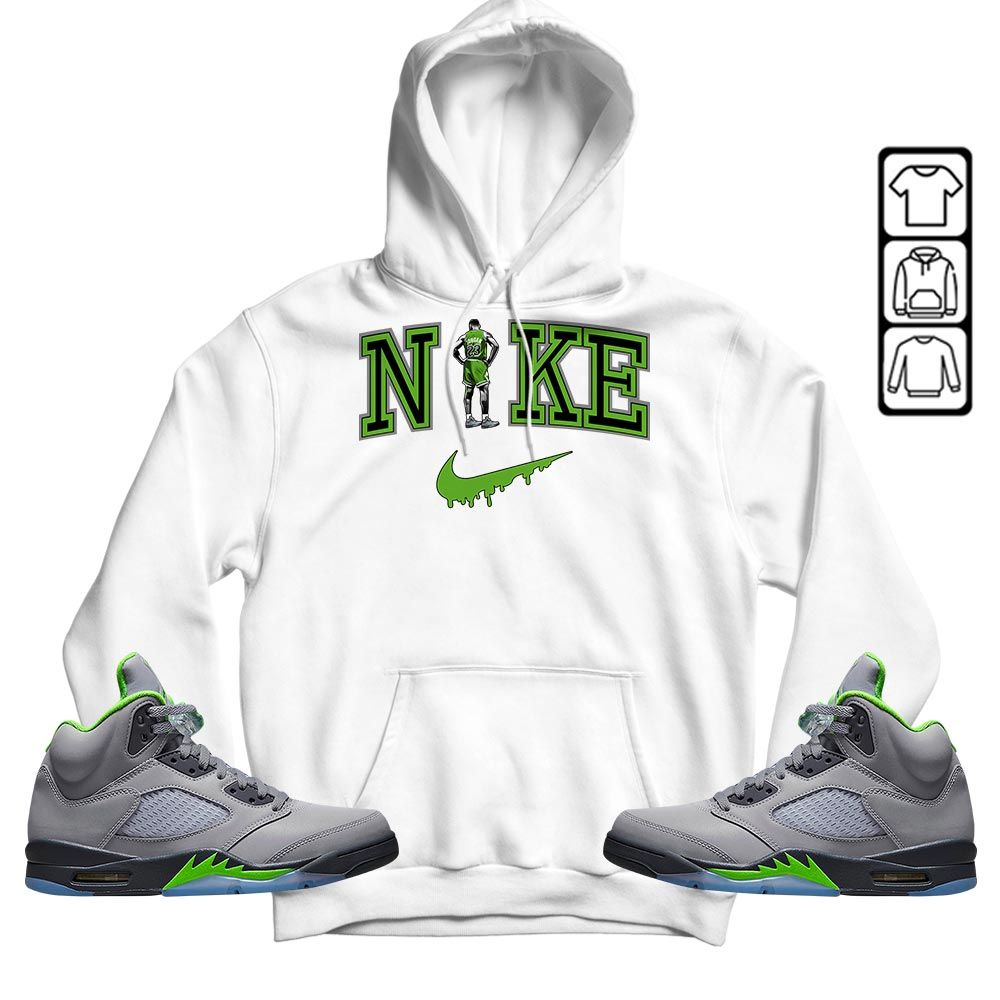 GOAT 23 Basketball Sneaker Shirt Match Green Bean 5s, Jordan 5 Retro Green Bean MKO T-Shirt GOAT 23 Basketball Sneaker Shirt Match Green Bean 5s, Jordan 5 Retro Green Bean MKO T-Shirt