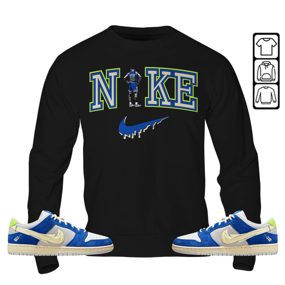 GOAT 23 Basketball Sneaker Shirt Match Low Fly Streetwear, SB Dunk Low Fly Streetwear MKO T-Shirt GOAT 23 Basketball Sneaker Shirt Match Low Fly Streetwear, SB Dunk Low Fly Streetwear MKO T-Shirt