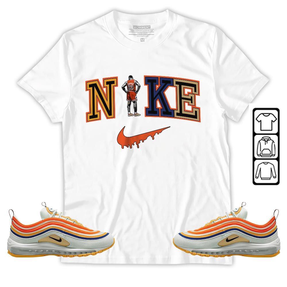 GOAT 23 Basketball Sneaker Shirt Match Max 97 Frank Rudy, Air Max 97 SE Air Pressure MKO T-Shirt GOAT 23 Basketball Sneaker Shirt Match Max 97 Frank Rudy, Air Max 97 SE Air Pressure MKO T-Shirt