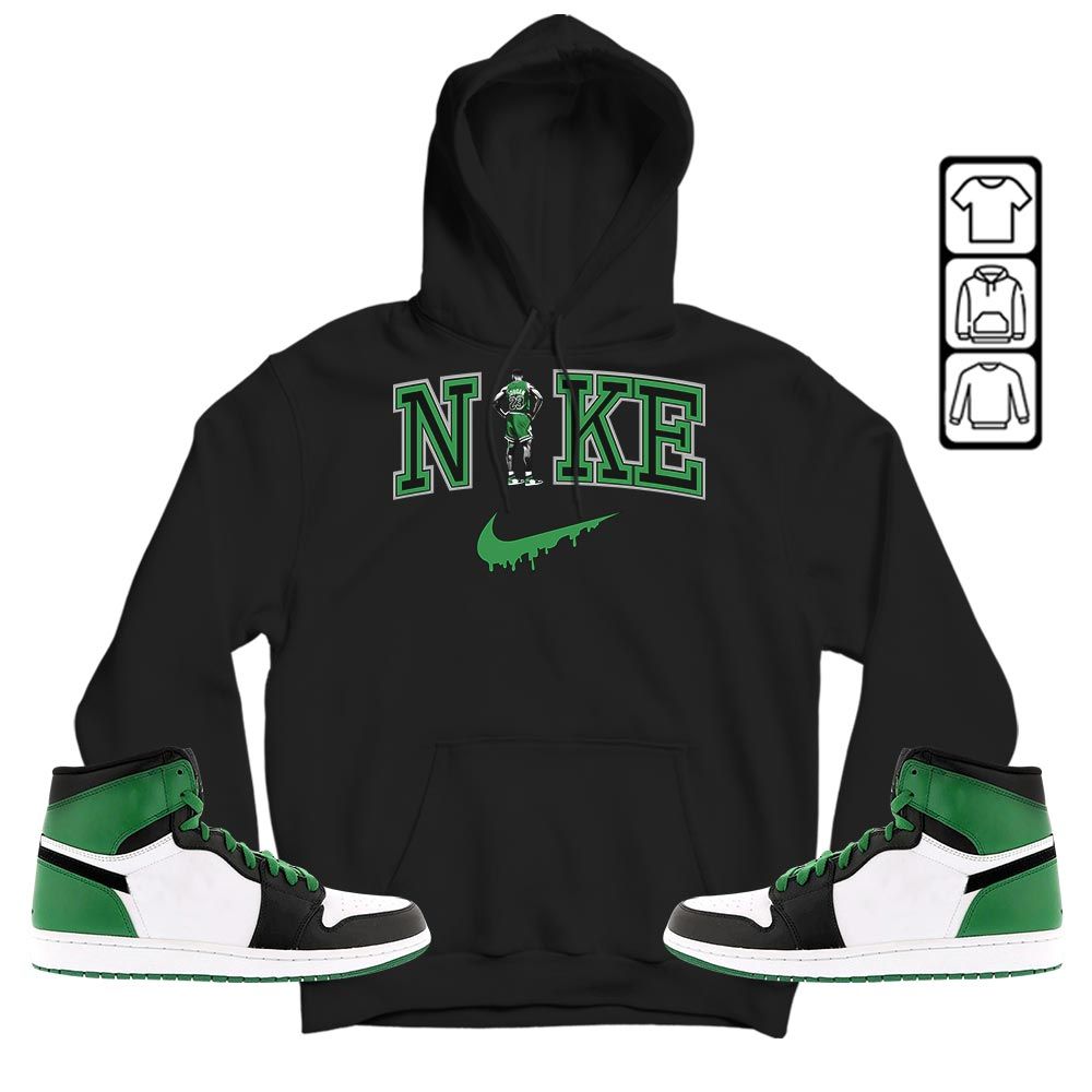 GOAT 23 Basketball Sneaker Shirt Match OG Celtics 1s, Jordan 1 High OG Celtics MKO T-Shirt GOAT 23 Basketball Sneaker Shirt Match OG Celtics 1s, Jordan 1 High OG Celtics MKO T-Shirt
