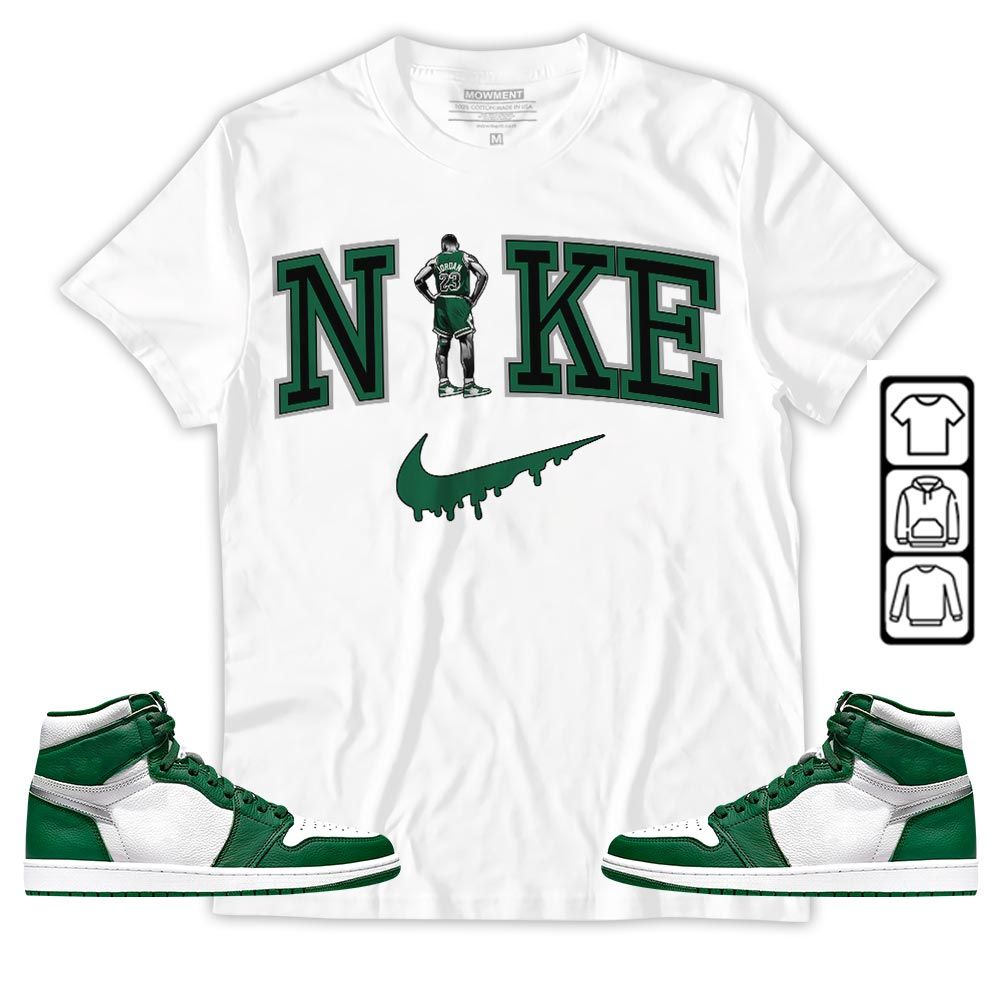 GOAT 23 Basketball Sneaker Shirt Match OG Gorge Green 1s, Jordan 1 Retro High Gorge Green MKO T-Shirt GOAT 23 Basketball Sneaker Shirt Match OG Gorge Green 1s, Jordan 1 Retro High Gorge Green MKO T-Shirt