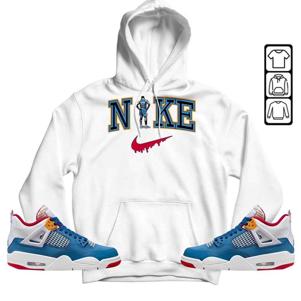 GOAT 23 Basketball Sneaker Shirt Match Retro Messy Room 4s, Jordan 4 GS Messy Room MKO T-Shirt