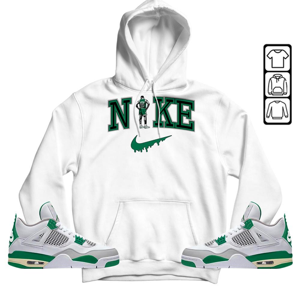 GOAT 23 Basketball Sneaker Shirt Match Retro Pine Green 4s, Jordan 4 Pine Green MKO T-Shirt