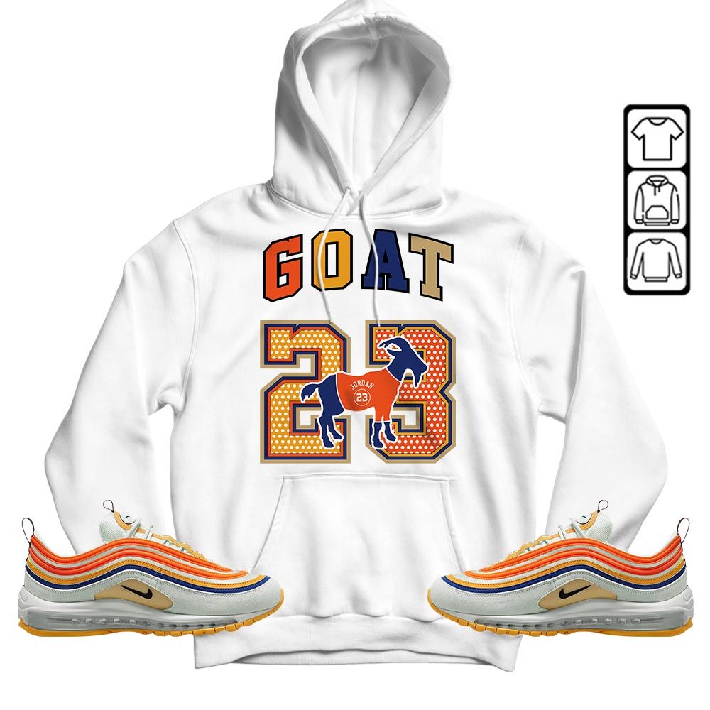 Goat 23 Jordan Sneaker Shirt Match Max 97 Frank Rudy, Air Max 97 SE Air Pressure MKO T-Shirt