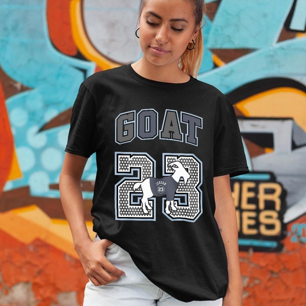 Goat 23 Jordan Sneaker Shirt Match Retro Cool Grey 6s, Jordan 6 Cool Grey MKO T-Shirt Goat 23 Jordan Sneaker Shirt Match Retro Cool Grey 6s, Jordan 6 Cool Grey MKO T-Shirt