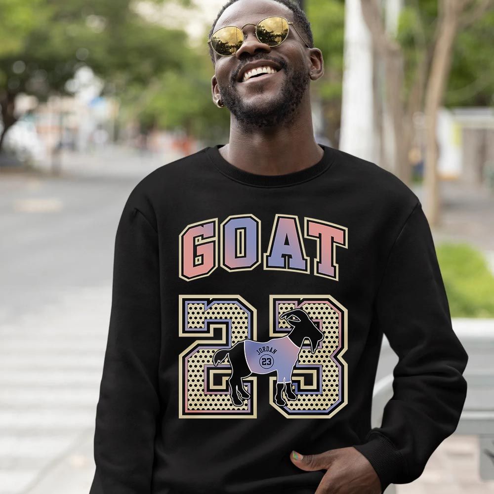 Goat 23 Jordan Sneaker Shirt Match Retro Skyline 1s, Jordan 1 High OG Skyline MKO T-Shirt Goat 23 Jordan Sneaker Shirt Match Retro Skyline 1s, Jordan 1 High OG Skyline MKO T-Shirt