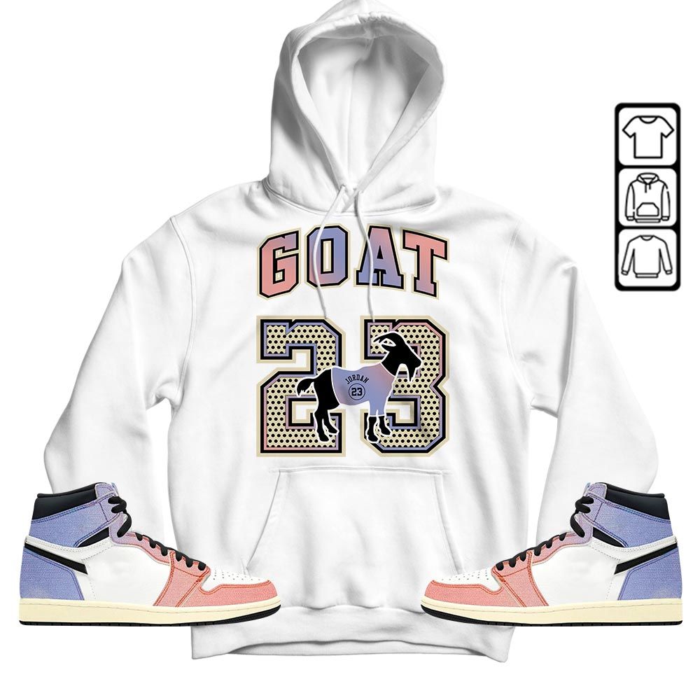 Goat 23 Jordan Sneaker Shirt Match Retro Skyline 1s, Jordan 1 High OG Skyline MKO T-Shirt Goat 23 Jordan Sneaker Shirt Match Retro Skyline 1s, Jordan 1 High OG Skyline MKO T-Shirt