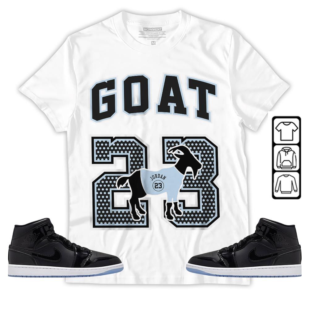 Goat 23 Jordan Sneaker Shirt Match Space Jam 1s, Jordan 1 Mid Space Jam MKO Hoodie Goat 23 Jordan Sneaker Shirt Match Space Jam 1s, Jordan 1 Mid Space Jam MKO Hoodie