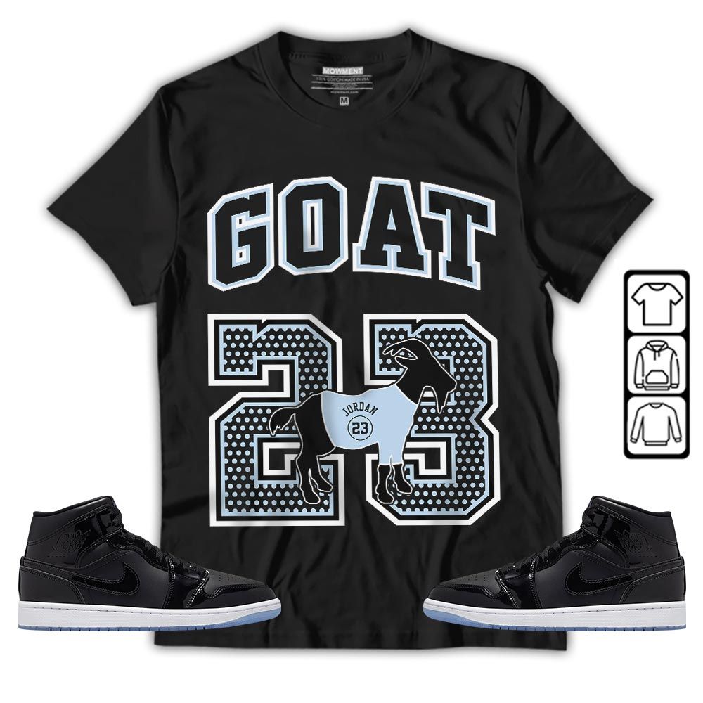 Goat 23 Jordan Sneaker Shirt Match Space Jam 1s, Jordan 1 Mid Space Jam MKO Hoodie Goat 23 Jordan Sneaker Shirt Match Space Jam 1s, Jordan 1 Mid Space Jam MKO Hoodie