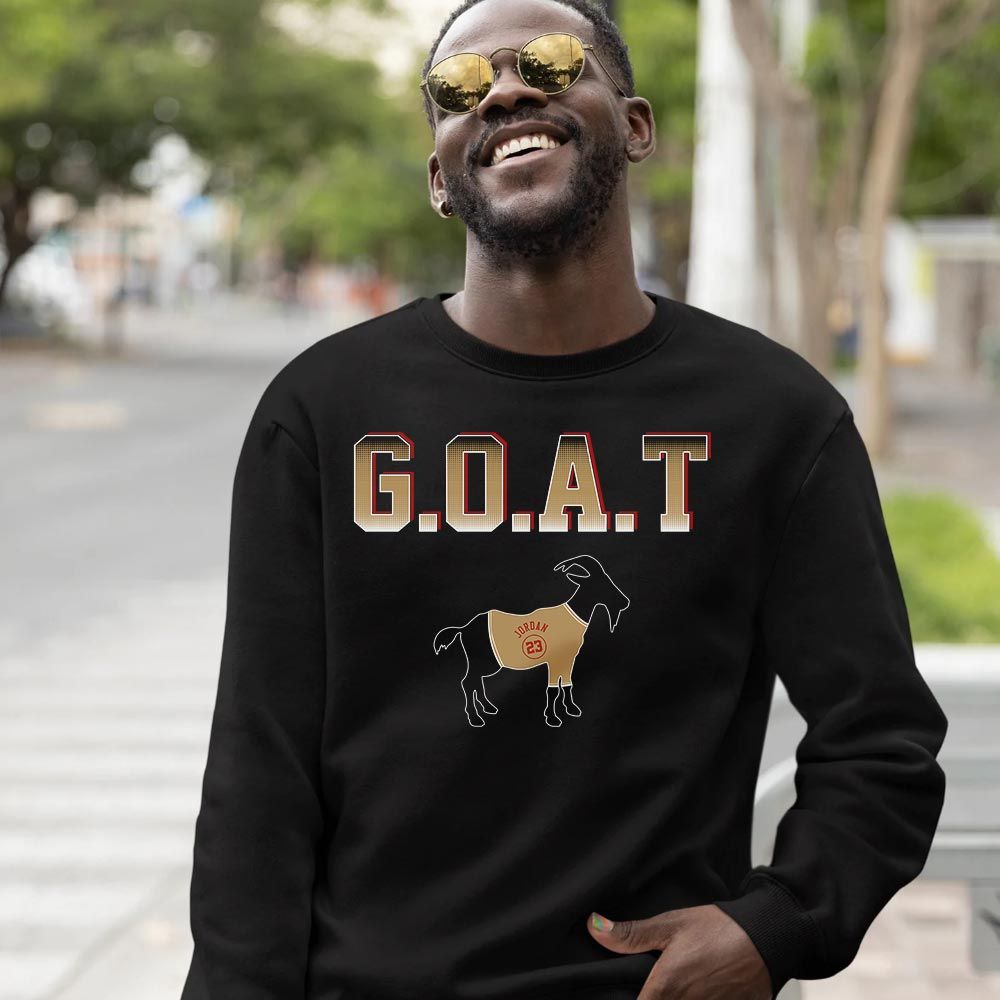 Goat Jordan Sneaker Shirt Match Air Max 97 Metallic Gold, Air Max 97 Gold Bullet MKO T-Shirt Goat Jordan Sneaker Shirt Match Air Max 97 Metallic Gold, Air Max 97 Gold Bullet MKO T-Shirt