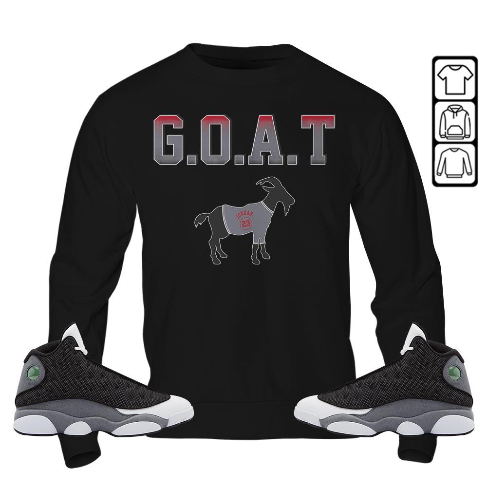 Goat Jordan Sneaker Shirt Match Black Flint 13s, Jordan Retro 13 Black Flint MKO T-Shirt Goat Jordan Sneaker Shirt Match Black Flint 13s, Jordan Retro 13 Black Flint MKO T-Shirt