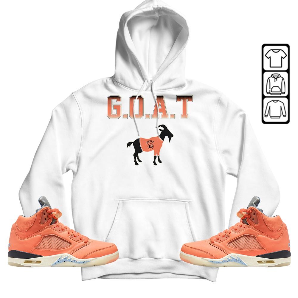 Goat Jordan Sneaker Shirt Match Crimson Bliss 5s, Jordan 5 DJ Khaled Crimson Bliss MKO T-Shirt