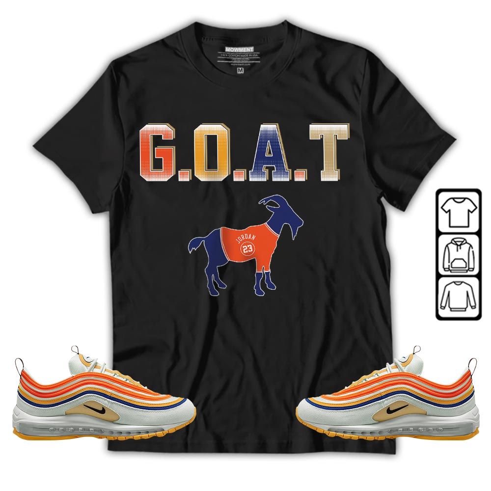 Goat Jordan Sneaker Shirt Match Max 97 Frank Rudy, Air Max 97 SE Air Pressure MKO T-Shirt