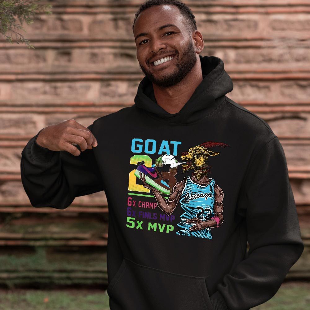 Goat MVP Sneaker Shirt Match AF 1 Low SP Pink Prime, Air Force 1 Undefeated Pink Prime MKO T-Shirt Goat MVP Sneaker Shirt Match AF 1 Low SP Pink Prime, Air Force 1 Undefeated Pink Prime MKO T-Shirt