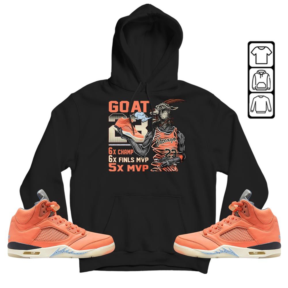 Goat MVP Sneaker Shirt Match Crimson Bliss 5s, Jordan 5 DJ Khaled Crimson Bliss MKO T-Shirt Goat MVP Sneaker Shirt Match Crimson Bliss 5s, Jordan 5 DJ Khaled Crimson Bliss MKO T-Shirt