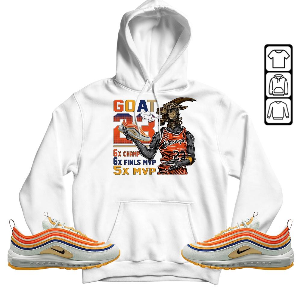 Goat MVP Sneaker Shirt Match Max 97 Frank Rudy, Air Max 97 SE Air Pressure MKO T-Shirt