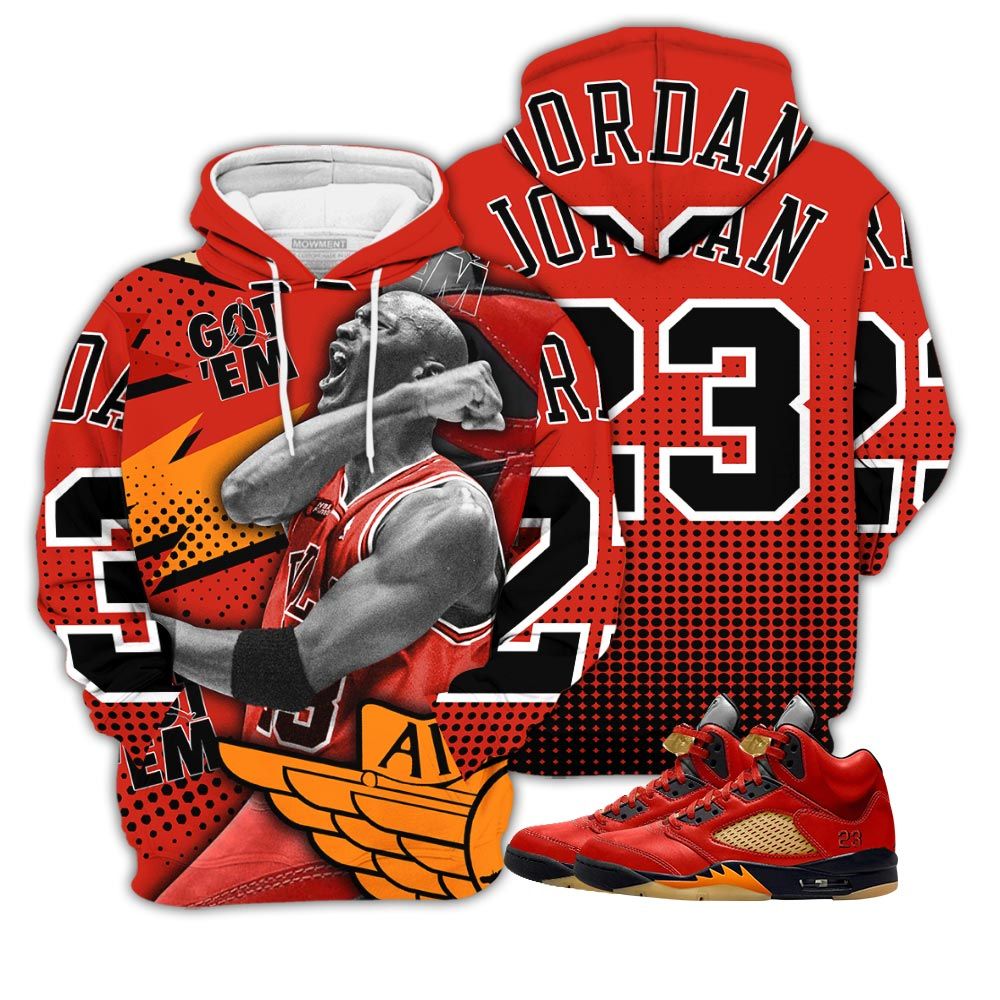 Goat Number 23 Sneaker Shirt Match 5 Dunk On Mars, Jordan 5 Mars For Her Hoodie Sweatshirt Tee All Over Print MKO Shirt Goat Number 23 Sneaker Shirt Match 5 Dunk On Mars, Jordan 5 Mars For Her Hoodie Sweatshirt Tee All Over Print MKO Shirt