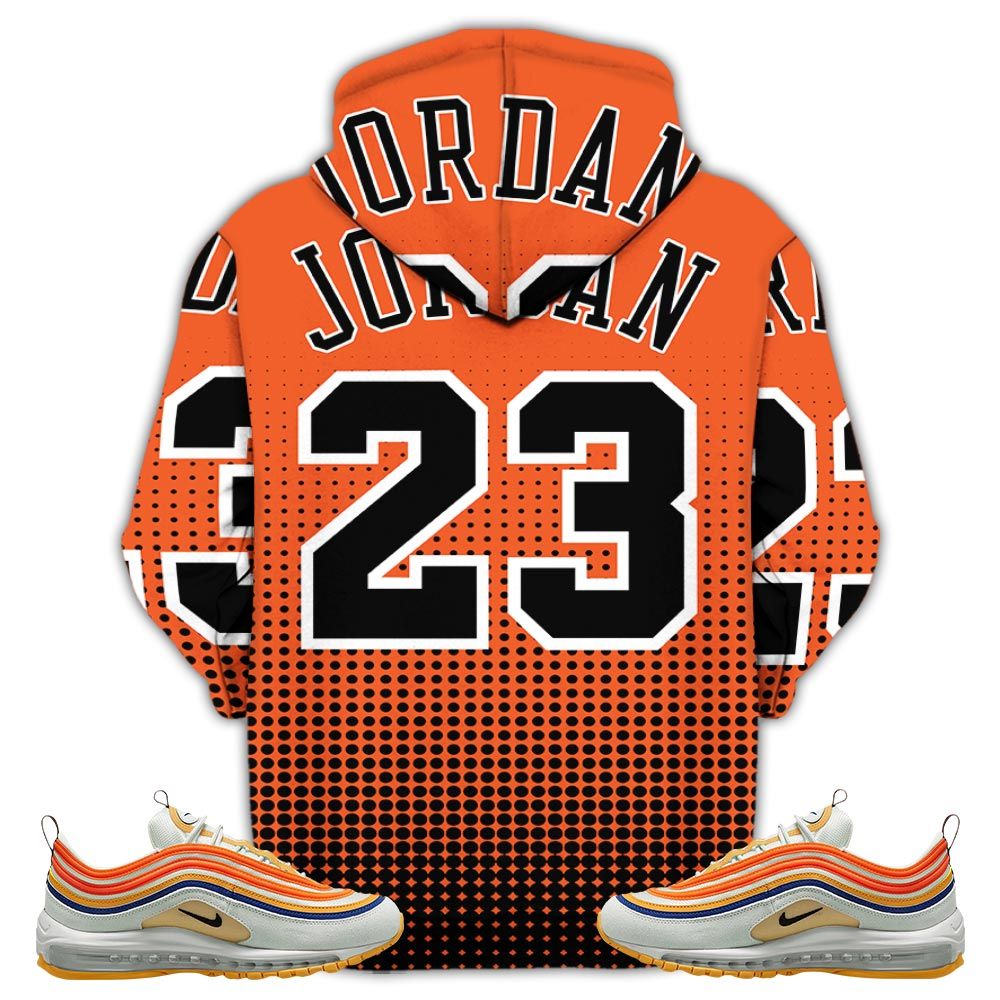 Goat Number 23 Sneaker Shirt Match Max 97 Frank Rudy, Air Max 97 Se Air Pressure Hoodie Sweatshirt Tee All Over Print MKO Shirt