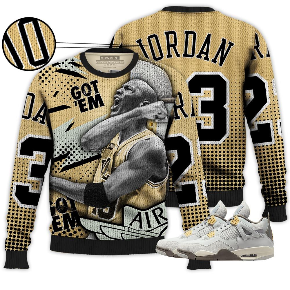 Goat Number 23 Sneaker Shirt Match Retro Craft 4S, Jordan 4 Craft Photon Dust Hoodie Sweatshirt Tee All Over Print MKO Shirt Goat Number 23 Sneaker Shirt Match Retro Craft 4S, Jordan 4 Craft Photon Dust Hoodie Sweatshirt Tee All Over Print MKO Shirt
