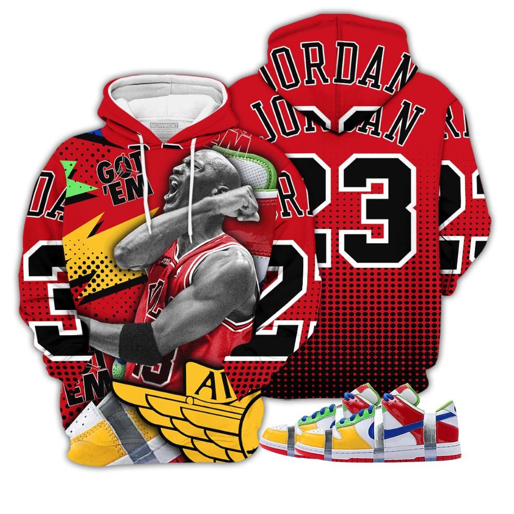 Goat Number 23 Sneaker Shirt Match Sb Dunk Low Ebay, Sb Dunk Low Sandy Hoodie Sweatshirt Tee All Over Print MKO Shirt
