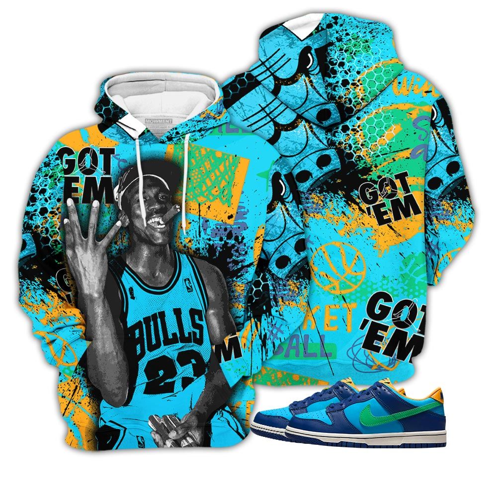 Got Em Basketball Sneaker Shirt Match Dunk Low Gs Kyrie, Dunk Low Gs Electric Algae Hoodie Sweatshirt Tee All Over Print MKO Shirt Got Em Basketball Sneaker Shirt Match Dunk Low Gs Kyrie, Dunk Low Gs Electric Algae Hoodie Sweatshirt Tee All Over Print MKO Shirt