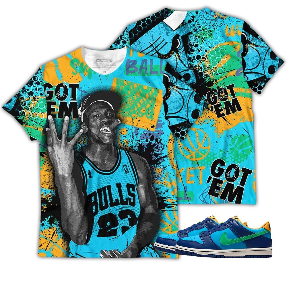 Got Em Basketball Sneaker Shirt Match Dunk Low Gs Kyrie, Dunk Low Gs Electric Algae Hoodie Sweatshirt Tee All Over Print MKO Shirt Got Em Basketball Sneaker Shirt Match Dunk Low Gs Kyrie, Dunk Low Gs Electric Algae Hoodie Sweatshirt Tee All Over Print MKO Shirt