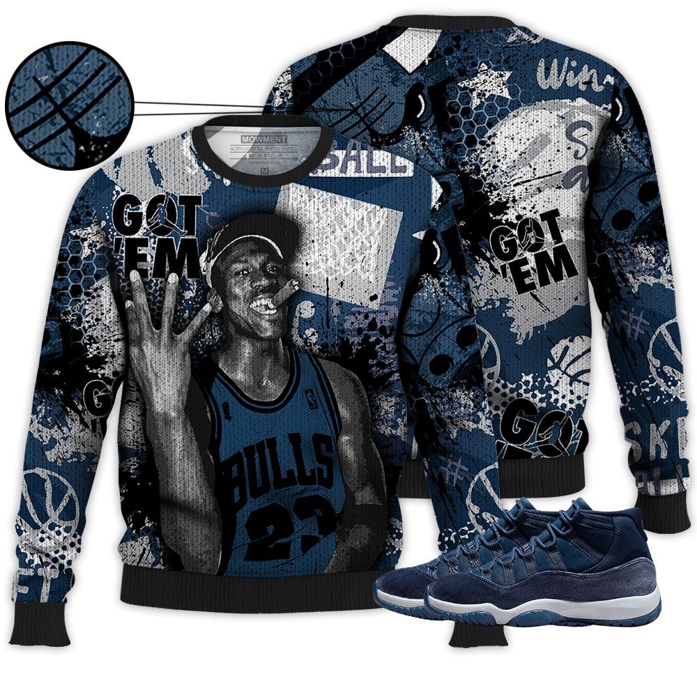 Got Em Basketball Sneaker Shirt Match Midnight Navy 11S, Jordan 11 Retro Midnight Navy Hoodie Sweatshirt Tee All Over Print MKO Shirt Got Em Basketball Sneaker Shirt Match Midnight Navy 11S, Jordan 11 Retro Midnight Navy Hoodie Sweatshirt Tee All Over Print MKO Shirt