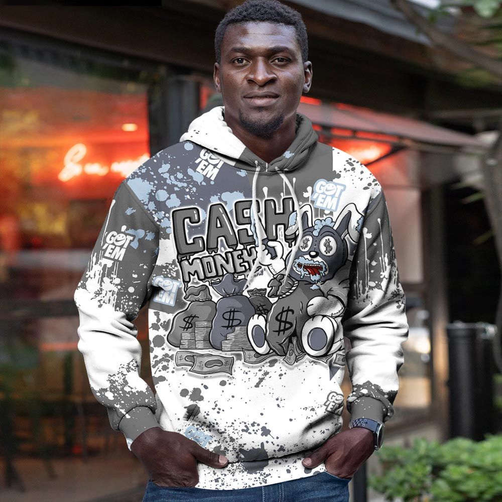 Got Em Cash Money Bear Sneaker Shirt Match Retro Cool Grey 6S, Jordan 6 Cool Grey Hoodie Sweatshirt Tee All Over Print MKO Shirt Got Em Cash Money Bear Sneaker Shirt Match Retro Cool Grey 6S, Jordan 6 Cool Grey Hoodie Sweatshirt Tee All Over Print MKO Shirt
