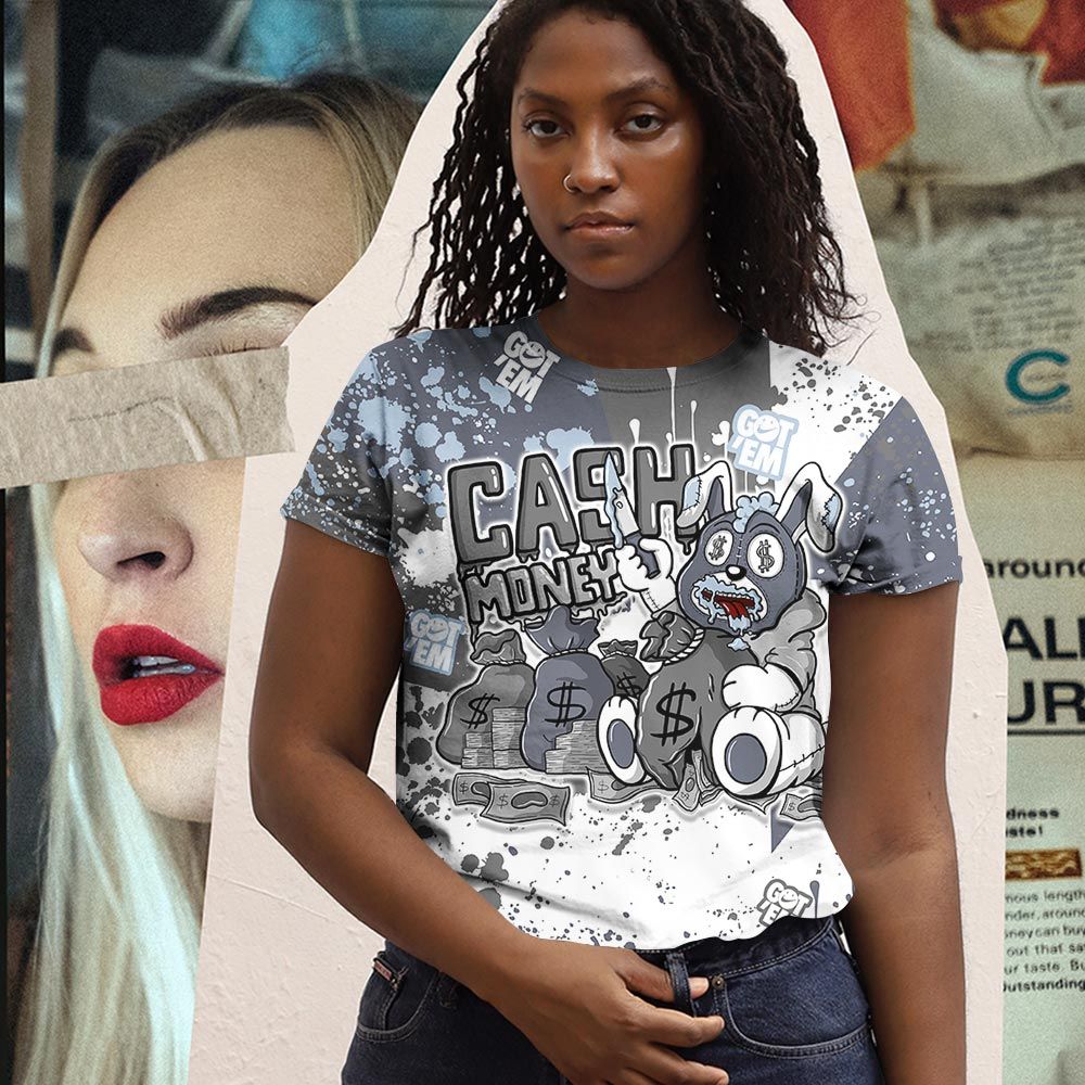 Got Em Cash Money Bear Sneaker Shirt Match Retro Cool Grey 6S, Jordan 6 Cool Grey Hoodie Sweatshirt Tee All Over Print MKO Shirt Got Em Cash Money Bear Sneaker Shirt Match Retro Cool Grey 6S, Jordan 6 Cool Grey Hoodie Sweatshirt Tee All Over Print MKO Shirt
