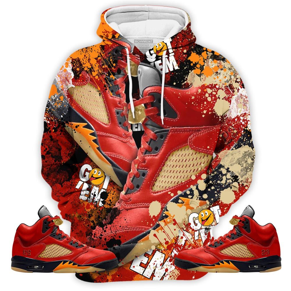 Got Em Jordan Drip Sneaker Shirt Match 5 Dunk On Mars, Jordan 5 Mars For Her Hoodie Sweatshirt Tee All Over Print MKO Shirt Got Em Jordan Drip Sneaker Shirt Match 5 Dunk On Mars, Jordan 5 Mars For Her Hoodie Sweatshirt Tee All Over Print MKO Shirt