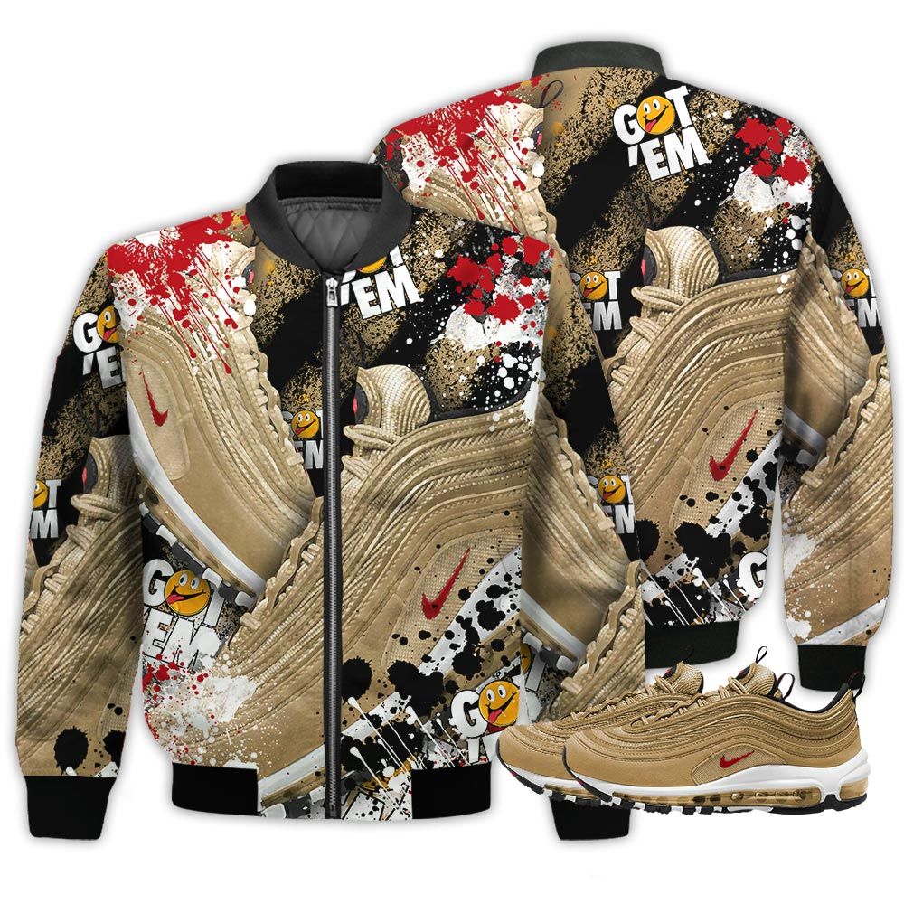 Got Em Jordan Drip Sneaker Shirt Match Air Max 97 Metallic Gold, Air Max 97 Gold Bullet Hoodie Sweatshirt Tee All Over Print MKO Shirt Got Em Jordan Drip Sneaker Shirt Match Air Max 97 Metallic Gold, Air Max 97 Gold Bullet Hoodie Sweatshirt Tee All Over Print MKO Shirt