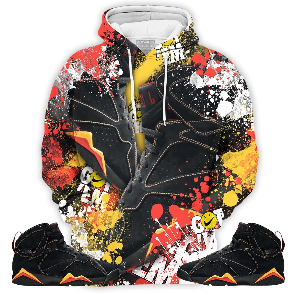 Got Em Jordan Drip Sneaker Shirt Match Citrus 7S, Jordan 7 Retro Citrus Hoodie Sweatshirt Tee All Over Print MKO Shirt Got Em Jordan Drip Sneaker Shirt Match Citrus 7S, Jordan 7 Retro Citrus Hoodie Sweatshirt Tee All Over Print MKO Shirt