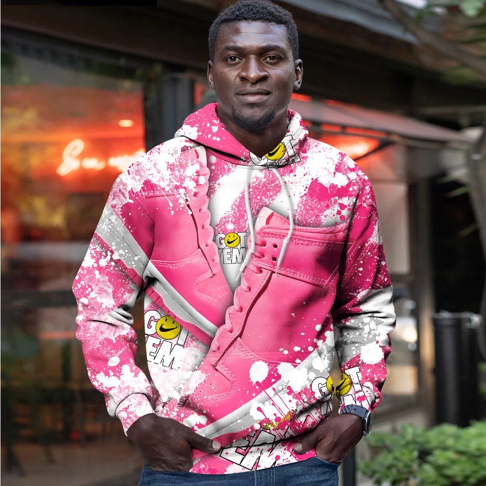 Got Em Jordan Drip Sneaker Shirt Match Dunk Low Hyper Pink, Dunk Low Hot Pink Hoodie Sweatshirt Tee All Over Print MKO Shirt Got Em Jordan Drip Sneaker Shirt Match Dunk Low Hyper Pink, Dunk Low Hot Pink Hoodie Sweatshirt Tee All Over Print MKO Shirt