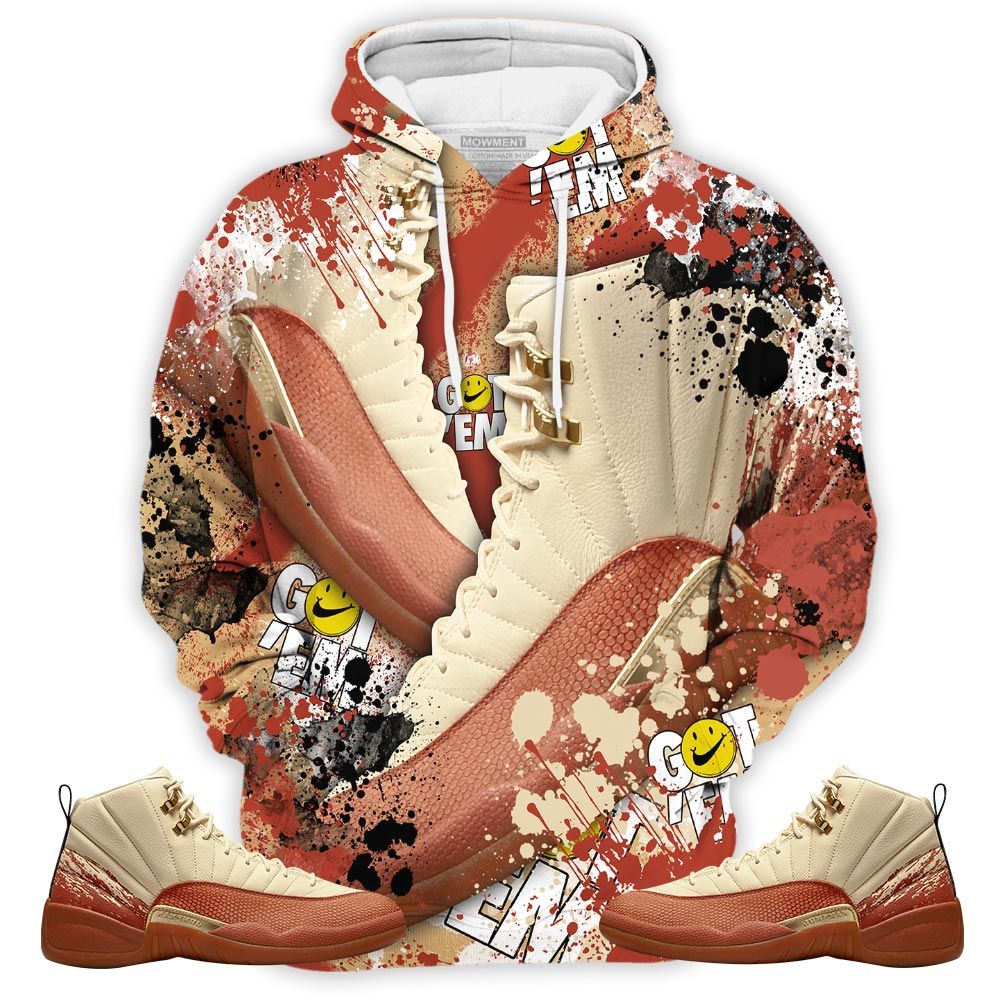 Got Em Jordan Drip Sneaker Shirt Match Eastside Golf 12S, Jordan 12 Retro Eastside Golf Hoodie Sweatshirt Tee All Over Print MKO Shirt