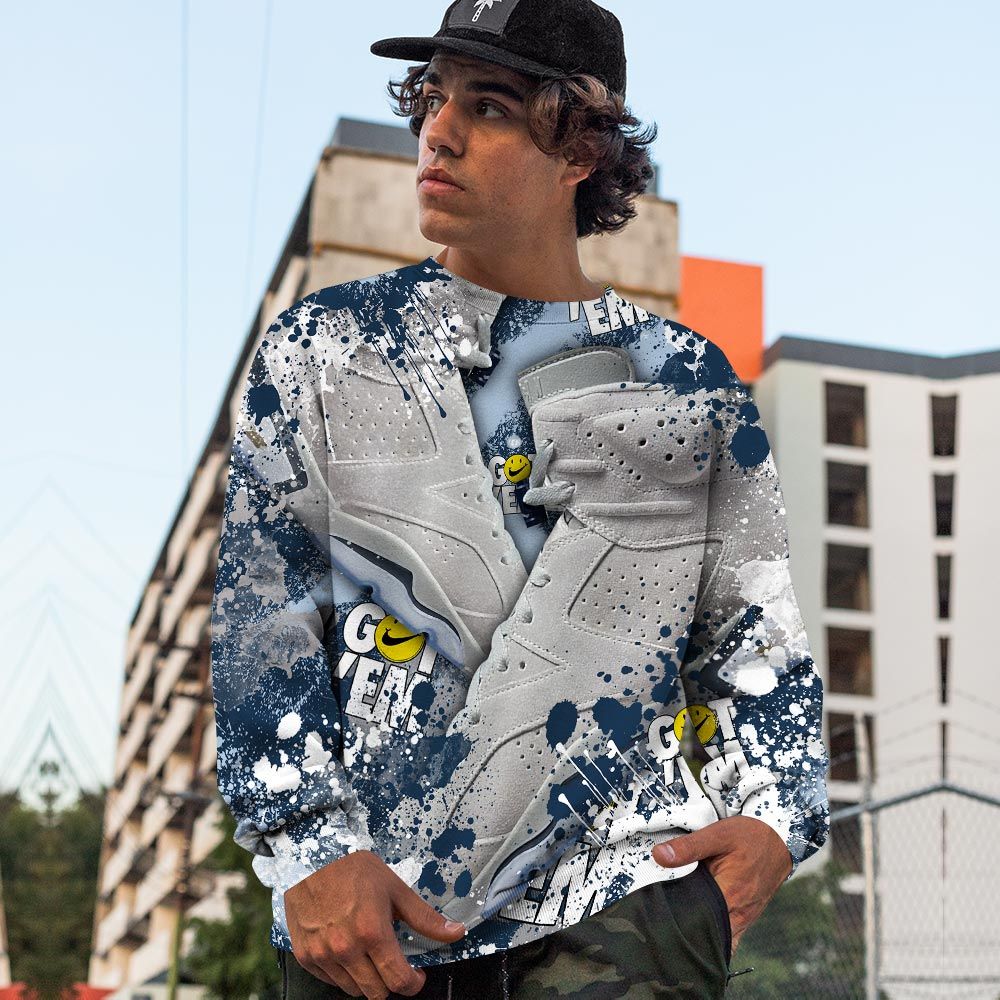 Got Em Jordan Drip Sneaker Shirt Match Georgetown 6S, Jordan 6 Retro Georgetown Hoodie Sweatshirt Tee All Over Print MKO Shirt Got Em Jordan Drip Sneaker Shirt Match Georgetown 6S, Jordan 6 Retro Georgetown Hoodie Sweatshirt Tee All Over Print MKO Shirt