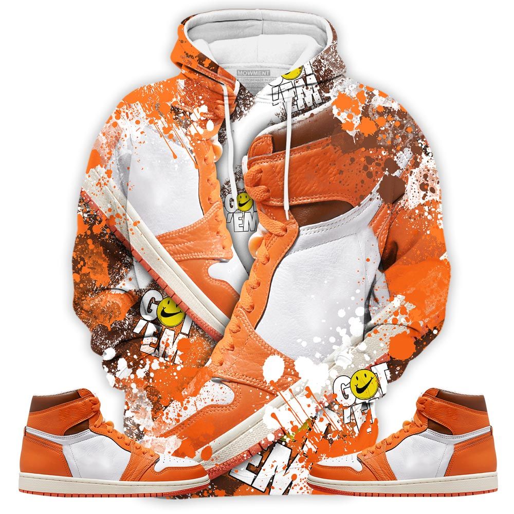Got Em Jordan Drip Sneaker Shirt Match High Og Starfish 1S, Jordan 1 Retro High Og Starfish Hoodie Sweatshirt Tee All Over Print MKO Shirt Got Em Jordan Drip Sneaker Shirt Match High Og Starfish 1S, Jordan 1 Retro High Og Starfish Hoodie Sweatshirt Tee All Over Print MKO Shirt